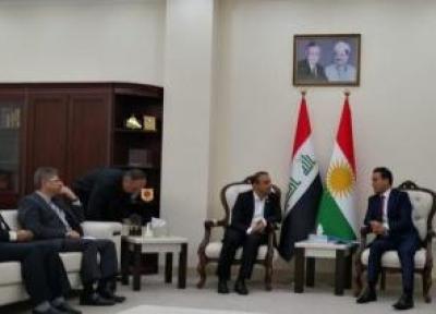 رئیس دانشگاه کردستان با وزیر آموزش عالی اقلیم کردستان عراق ملاقات کرد