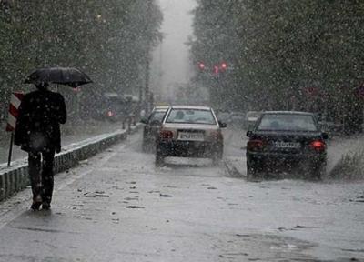 بارش برف و باران در تهران