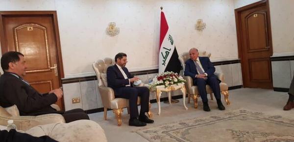 دیدار سخنگوی وزارت امور خارجه با وزیر خارجه عراق