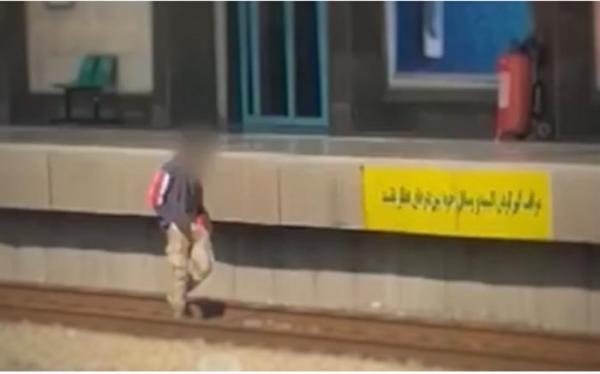 توضیح متروی تهران درخصوص ورود غیر مجاز یک فرد به حریم ریلی